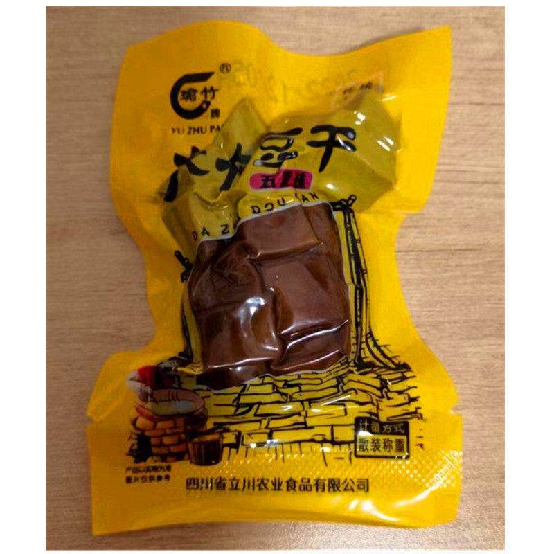 速发现货瑜竹颗颗香豆干四川特产休闲食品麻辣可可香豆干小零食小
