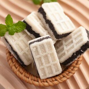 正宗黑米芡实糕旗舰店无糖精孕妇糕点 早餐 卡代餐茯苓紫米健康零