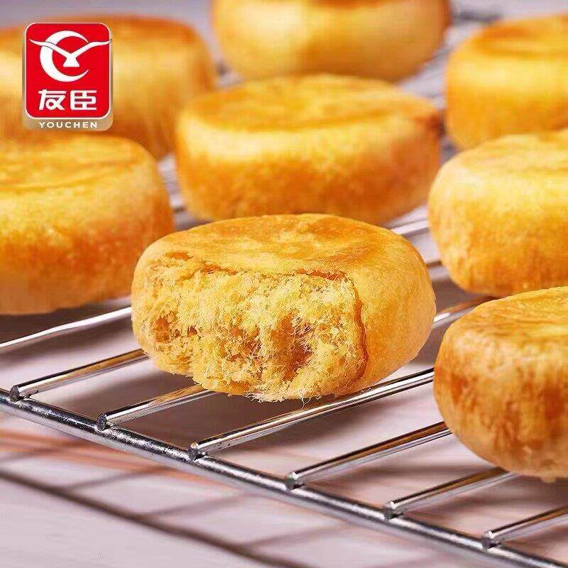 速发现货友臣肉松饼散装500g早餐面 面包网红同款办公休闲 解馋零