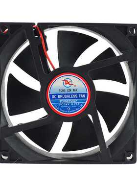 直销TX9225DC12V24V滚珠轴承散热风扇空气净化器直流散热风扇