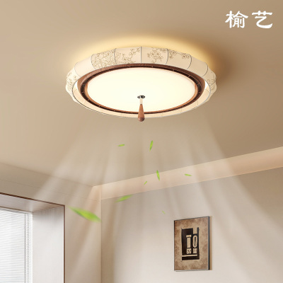 榆艺中古新中式风扇灯