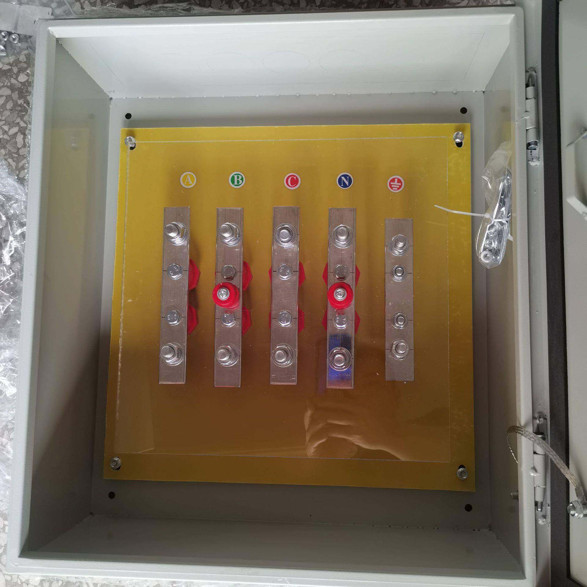 室内挂墙电缆分支铜排连接T接配电箱低压动力成套t接控制配电箱,电子/电工,配电控制柜/控制箱,淘宝优惠券,粉丝福利购,淘宝优惠卷