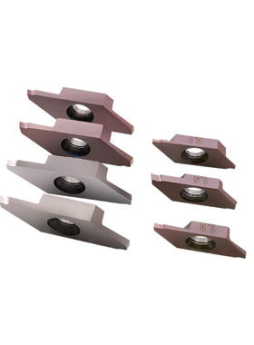 数控刀片走芯机切断割槽刀粒CTP10FN走心机切槽斜口CTPA15FR平口