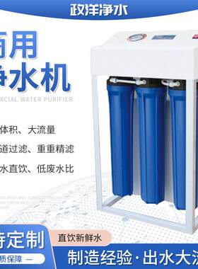 立式商务用一体加热净水器反渗透直饮过滤器大流量商用净水机