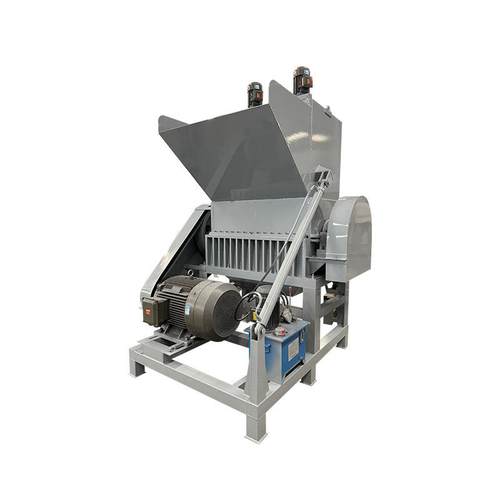 塑料垃圾桶粉碎机大蓝桶破碎设备型强力绿色打包带破碎机