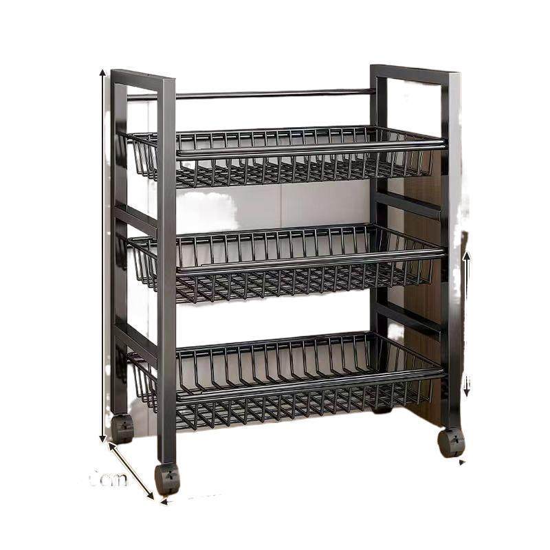 厨房置物架落地菜篮子移动收纳微波炉蔬菜多功能家用货架储物架子,厨房/烹饪用具,抹布架/厨房清洁收纳架,淘宝优惠券,粉丝福利购,淘宝优惠卷