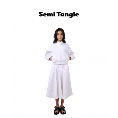 三防面料短款衬衫式拉链上衣外套