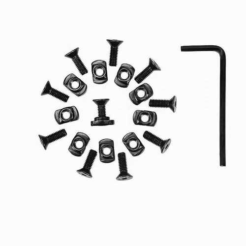 10pcs MLOK screws and nuts for rails MLOK螺丝加扳手