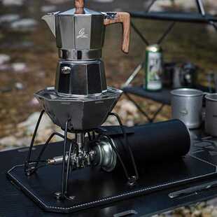 户外野营气炉皮革垫 适用于SOTO-T310可拆卸蜘蛛火炉灶台防烫墊