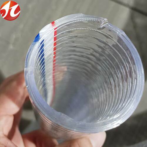 PVC钢丝管透明钢丝软管1寸1.2寸2寸3寸进水管螺旋PVC钢丝管