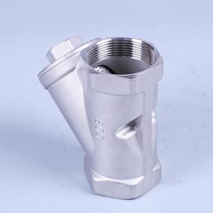 现货供应加重型GL11H 16P不锈钢过滤器丝扣加厚Y型丝扣过滤器