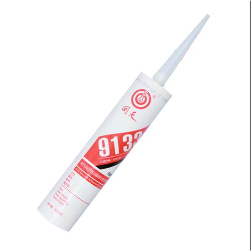 9062透明密封胶水耐高温透明玻璃胶粘接硅胶310ml