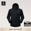 KAILAS凯乐石连帽软壳衣外套防风防泼水薄绒保暖户外轻装徒步男款