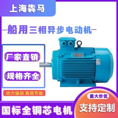 全铜线船用电机Y160M-4-H船舶电动机440v60hz11w15w22w30w等