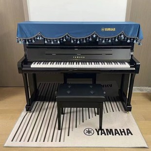 钢琴地毯家用隔音减震隔热防滑地垫定制琴行logo迎宾毯 YAMAHA立式