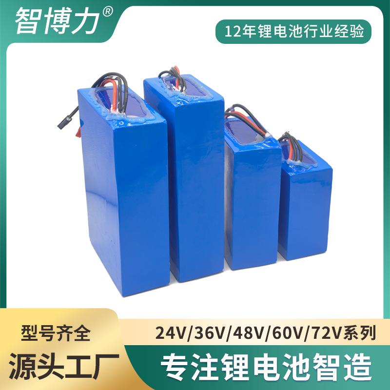 厂家供应24V36V48V60V电动自行车锂电池 滑板车18650动力锂电池组