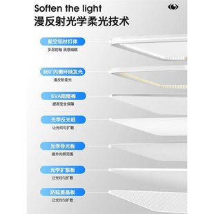 优选喜想全光谱护眼客厅吸顶灯2024年新款 高档超亮简约现代led客