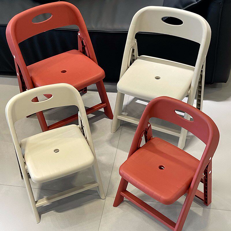 优选儿童椅子座椅家用加厚可折叠靠背小板凳儿防滑坐椅塑料入户门