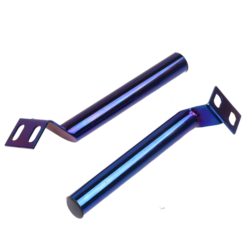 优选适用赛科龙RT3后视镜射灯支架睿途250改装不锈钢射灯扩展杆架