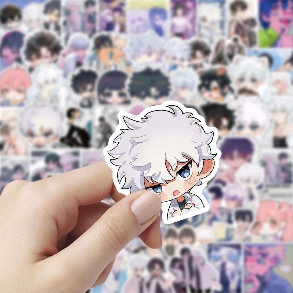103张时光代理人防水贴纸可爱卡通周边手账手机笔记本装饰diy贴画