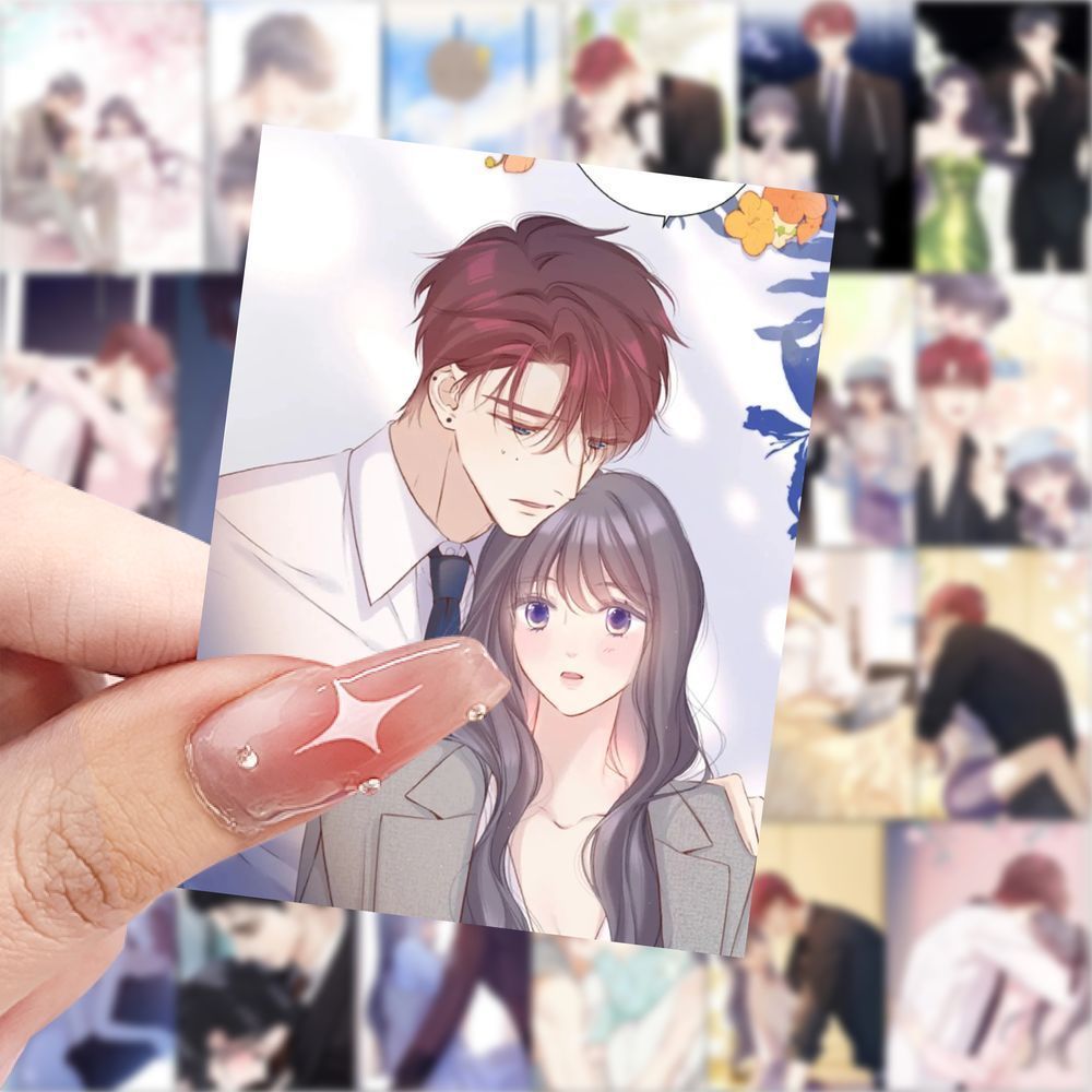 126张保护我方大大漫画贴纸卡通二次元桌面装饰手机手账防水贴纸