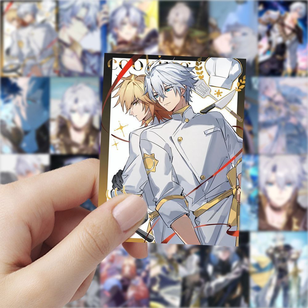 126张二次元白厄贴纸卡通Q版崩坏星穹铁道白厄乙女周边贴画防水