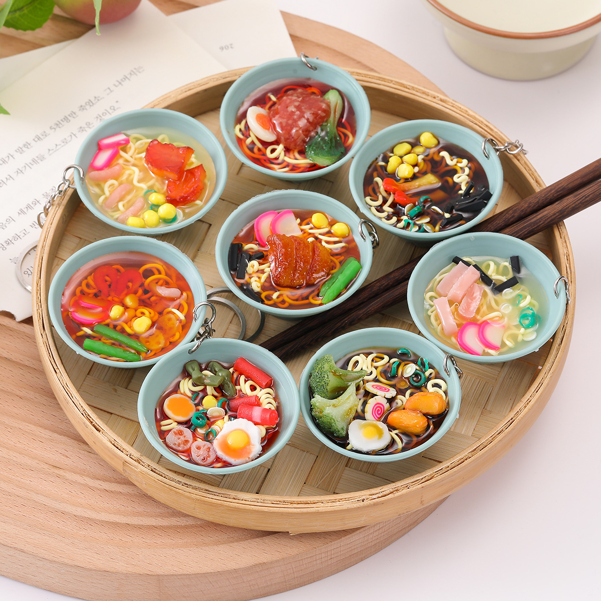 5m仿真乌冬面模型日式拉面食玩