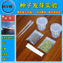 小学科学五年级下册生物与环境单元 发芽实验 种子 绿豆土壤 2份