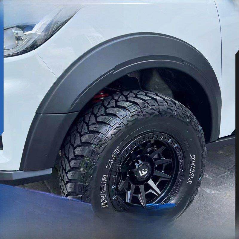 19-25长城大炮改装轮眉商业配给黑色战士配件外皮卡宽车身装饰用