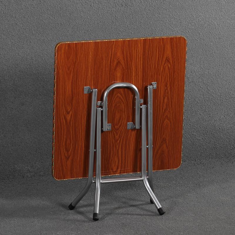 家用折叠桌 简易吃饭小桌子矮正方形桌子折叠 吃饭桌出租房小餐桌