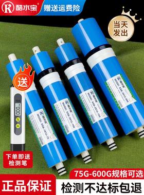 净水器反渗透反渗透滤芯75/100/800g通用滤芯家用纯水机10英寸滤