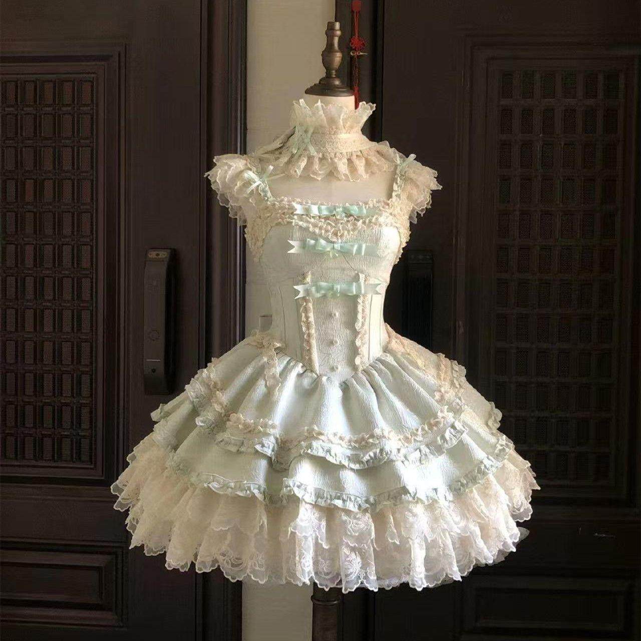 梔子原創小蓓蕾Lolita短