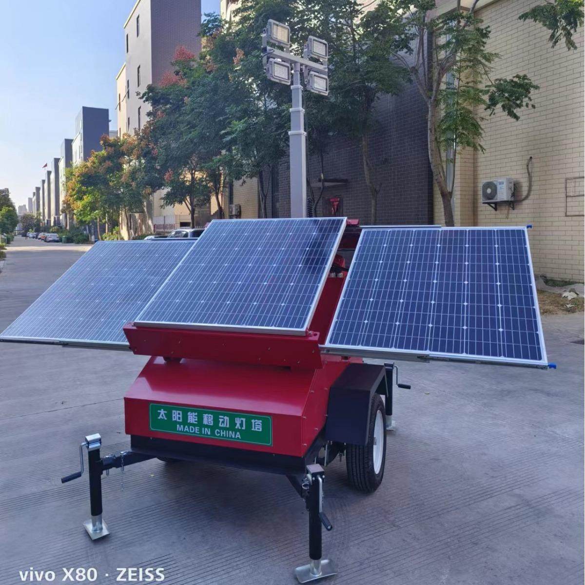 应急照明平台移动拖车挂钩太阳能照明9米太阳能移动照明灯塔，太,家装灯饰光源,投光灯/泛光灯,淘宝优惠券,粉丝福利购,淘宝优惠卷