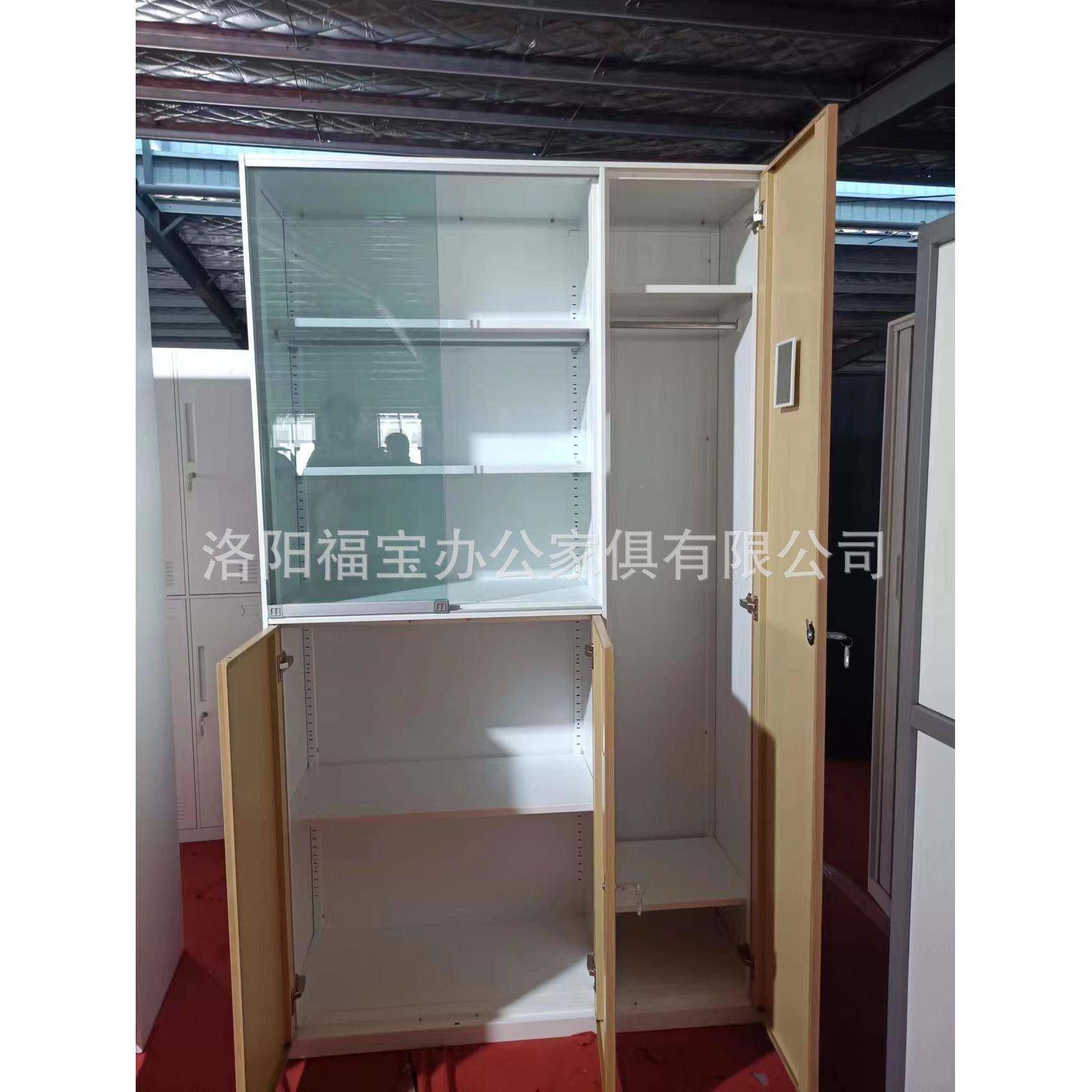 拆装出口文件柜钢制仿无品牌/储物木皮仿柜铁木纹转印环保更衣柜