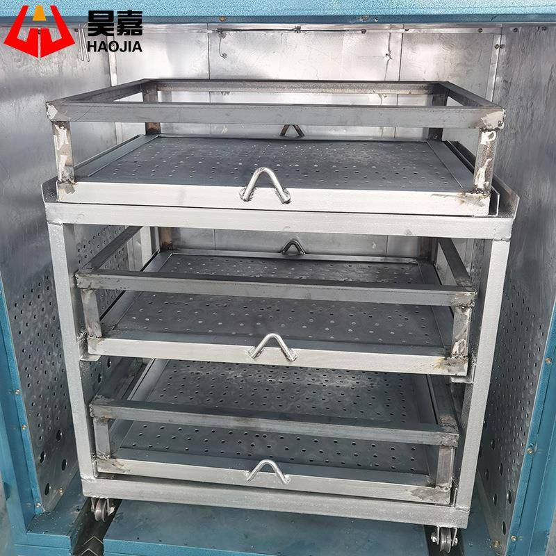 推式烘箱二次恒硫化千层型架烘箱温DHG-工业烤车箱排胶中烘烤房