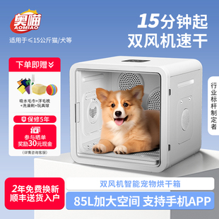 奥喵宠物烘干箱猫咪自动吹干机家用洗澡吹毛神器柯基狗狗吹风吹水