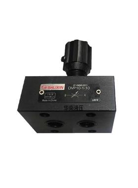 DVP10-1-10上海立新液压节流阀DVP6/8/16/20/25/30 DRVP16-1-10