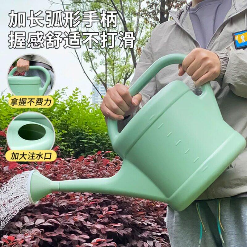 加厚浇花水壶家用长嘴大容量农用洒水壶种菜园浇水桶花洒淋花喷壶