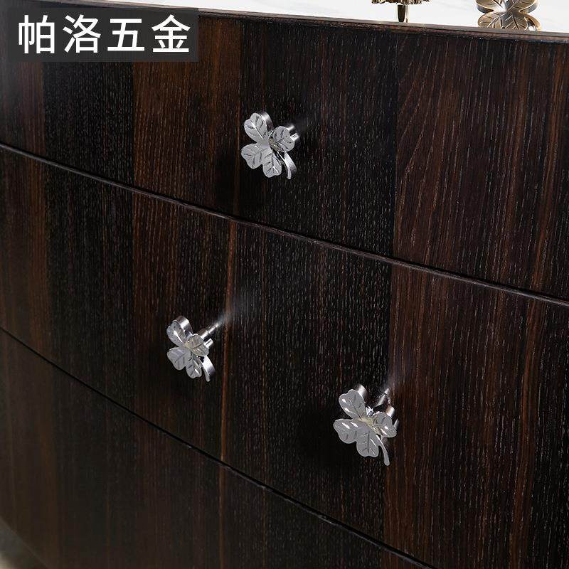 四叶草个性创意儿童房可爱黄铜抽屉小拉手现代简约法式衣柜门把手,住宅家具,拉手,淘宝优惠券,粉丝福利购,淘宝优惠卷