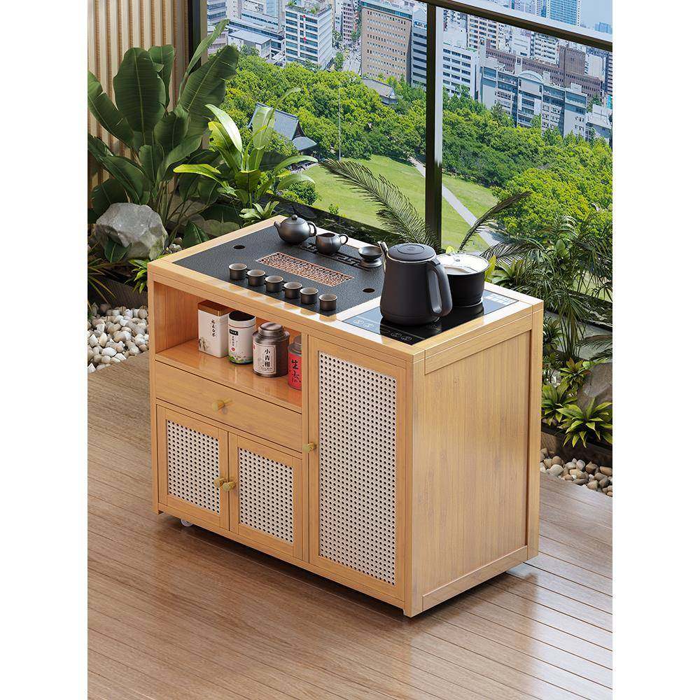 #移动小茶桌现代简约茶台茶边几茶车茶盘烧水壶一体茶水柜茶具套,住宅家具,茶几,淘宝优惠券,粉丝福利购,淘宝优惠卷