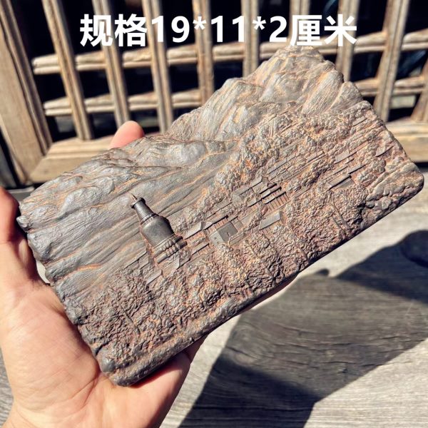 黑神话悟空周边山西取景五台山非遗砖雕摆件文房装饰文创礼品