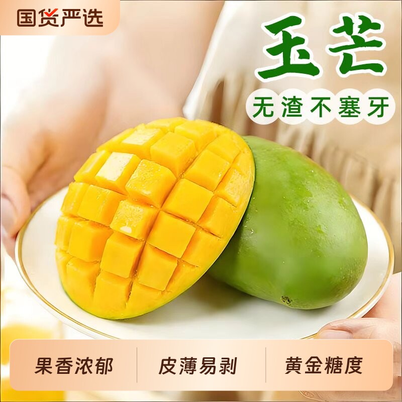特产芒果大青芒玉芒新鲜采摘应当季大果
