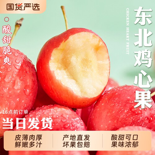 【正宗东北鸡心果产地直发】