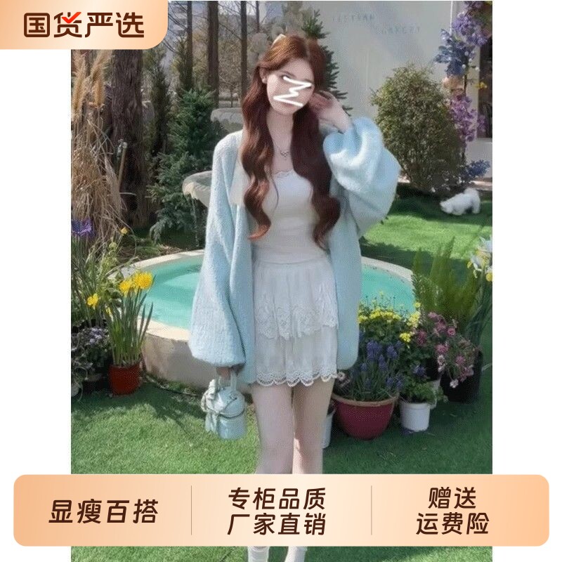 夏季新款韩系慵懒时尚休闲冰丝图片
