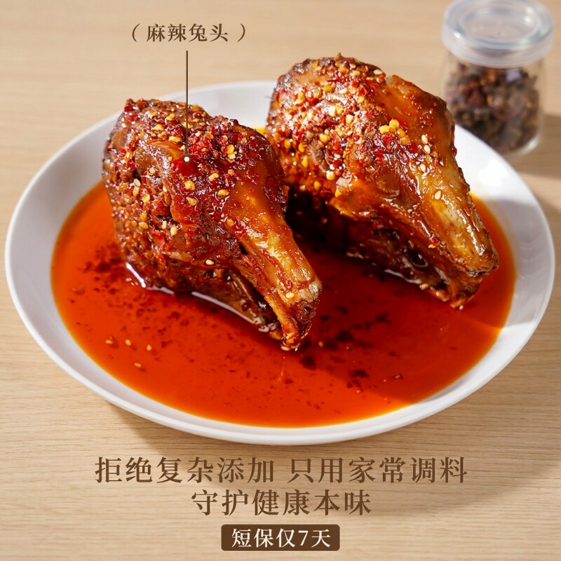 肖三婆麻辣兔头成都特色正宗双流老妈即食小吃零食冷吃川味解馋