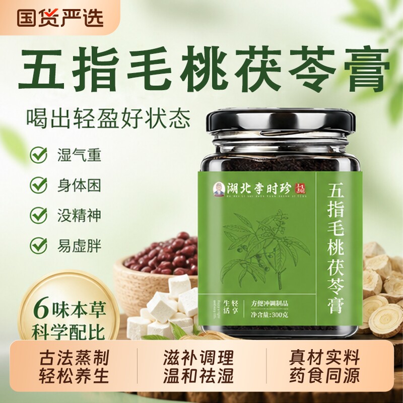 李时珍五指毛桃茯湿膏图片