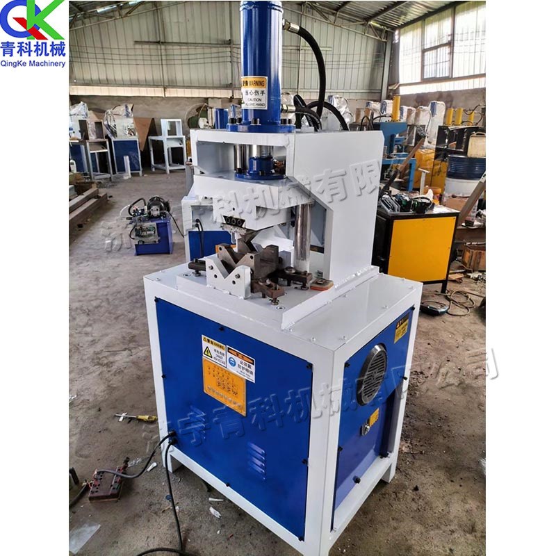 小型液压冲孔冲弧机 电动防盗网冲压成型机 台式不锈钢管开弧机