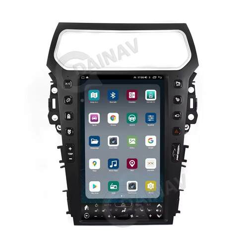适用于福特探险者改装智能安卓导航13.6寸竖屏无线carplay一体机