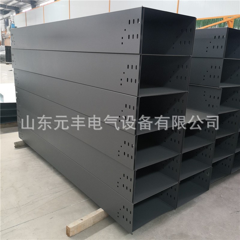 防火桥架 喷塑槽式镀锌电缆桥架 现货 厂房敷设电缆用线槽U型支架