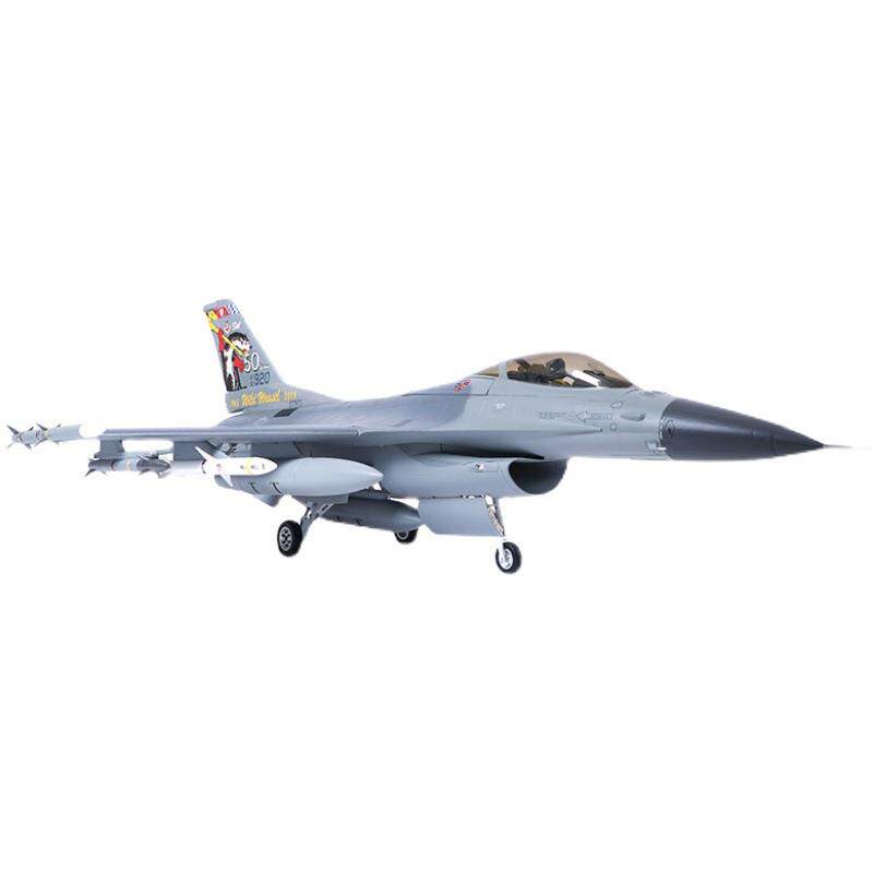 FMS F-16像真模型战斗机80mm涵道EDF 电动遥控拼装固定翼航模飞机